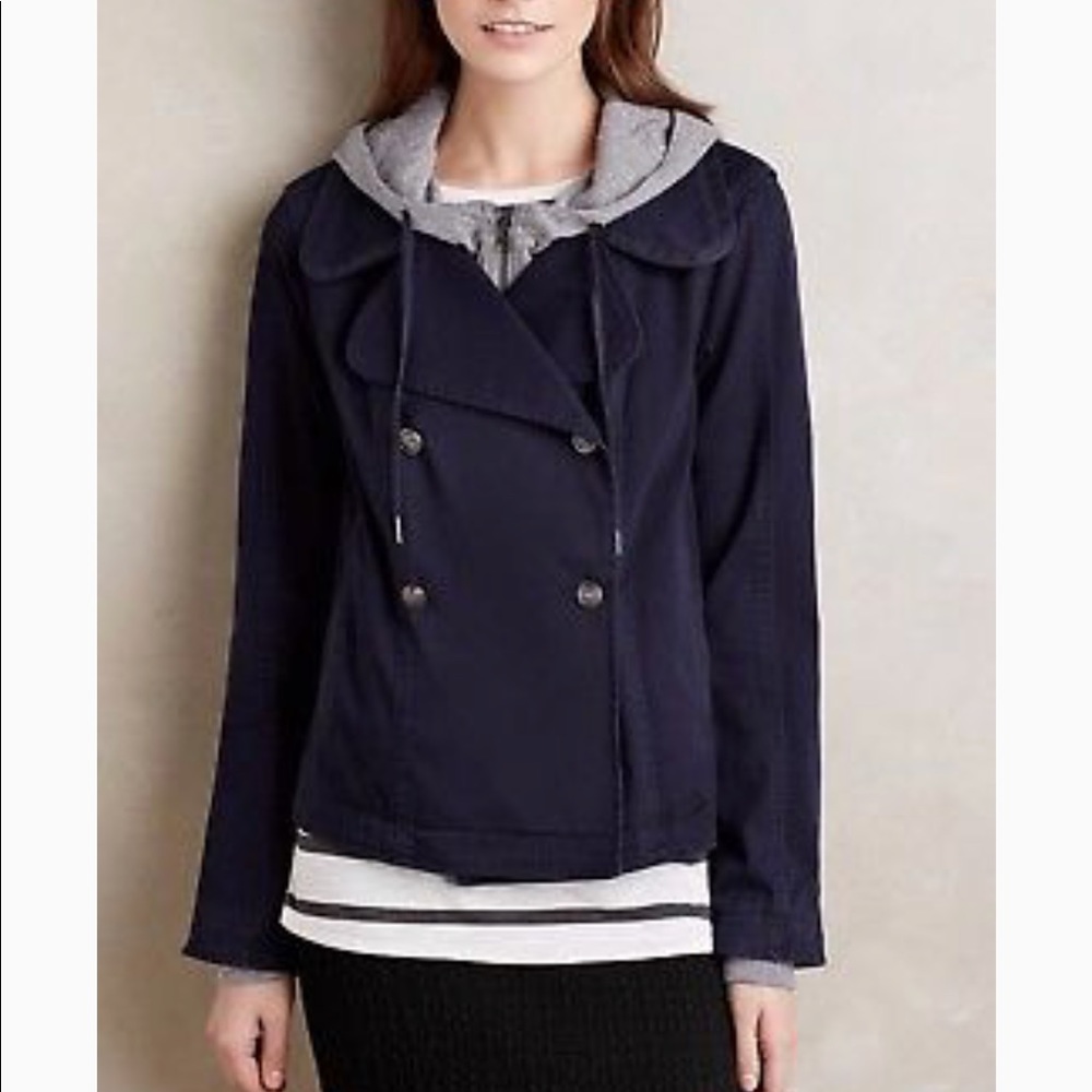 Anthropologie Layered Jacket